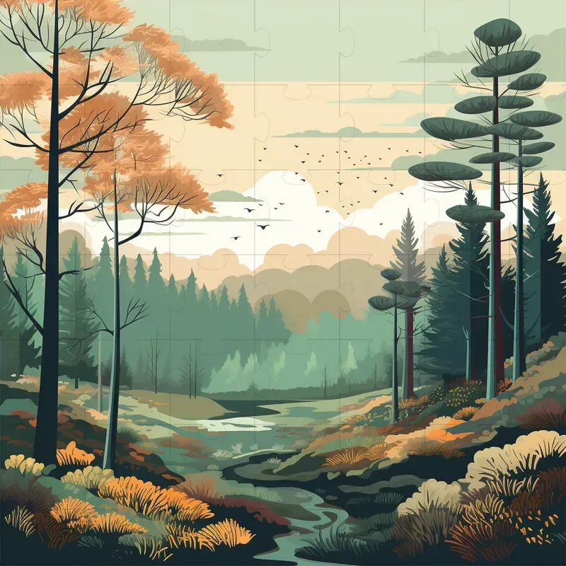 Textured Illustrations