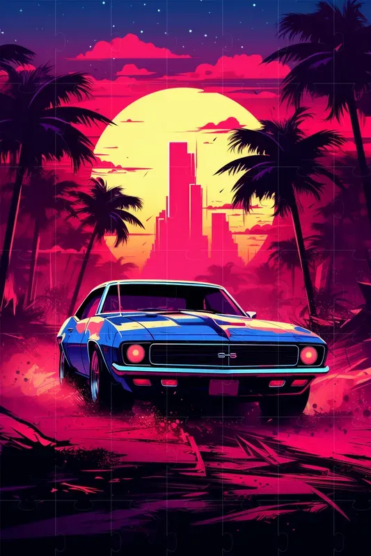 Synthwave Posters