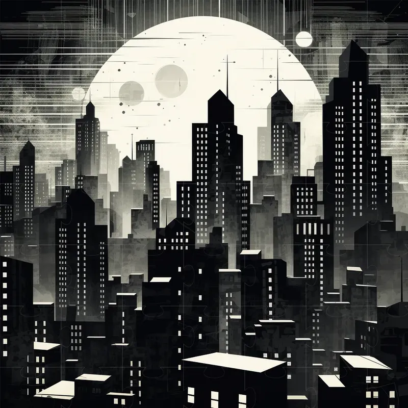 Noir Art Illustrations