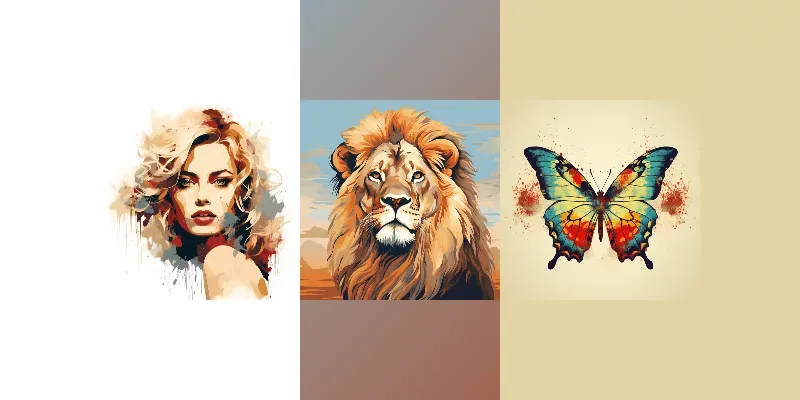 Textured Illustrations generated by undefined