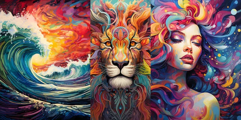 Psychedelic Art generated by undefined
