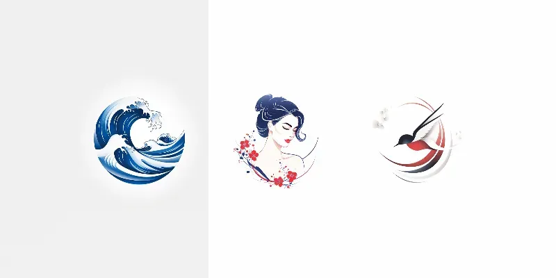 Japanese Style Logos generated by undefined