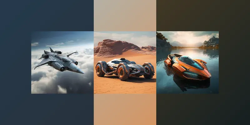 Futuristic Vehicles generated by undefined