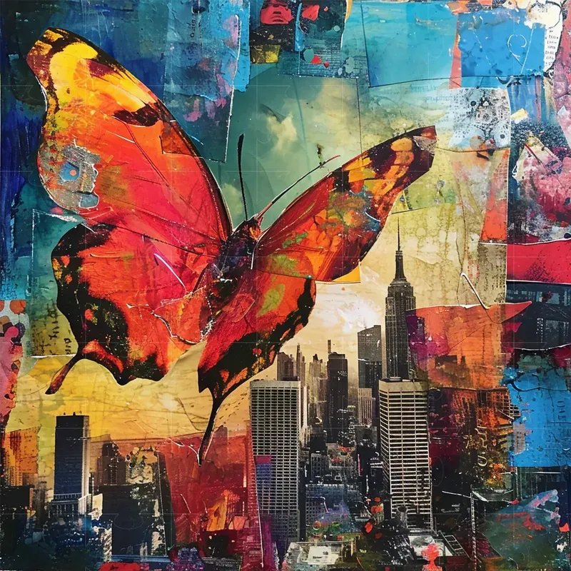 Mixed Media Collage