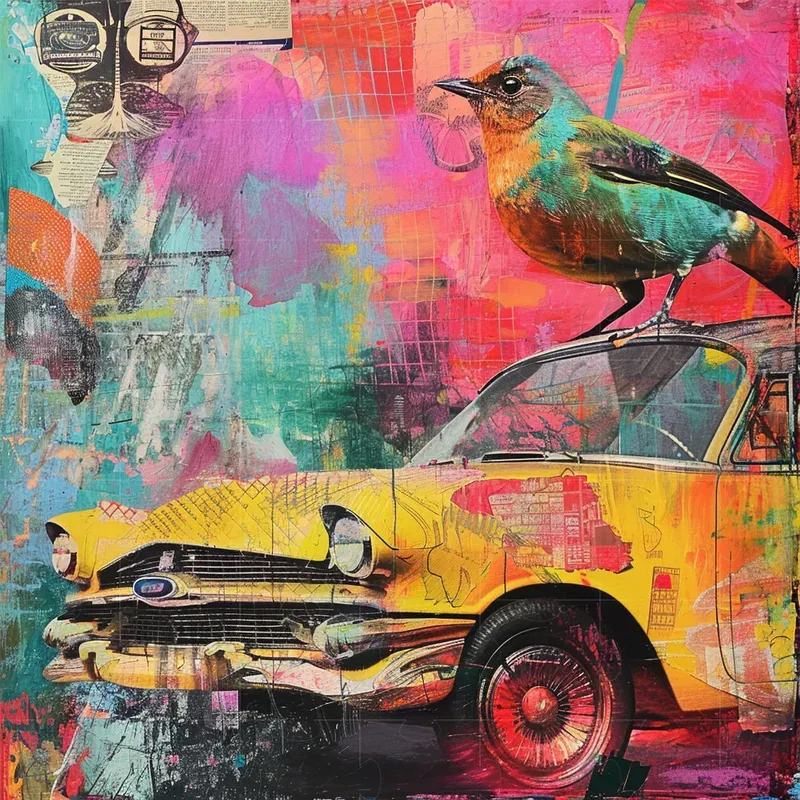 Mixed Media Collage