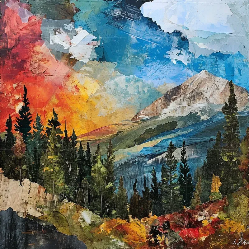 Mixed Media Collage