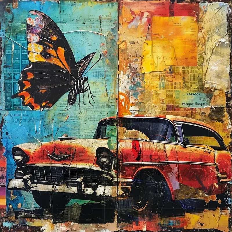 Mixed Media Collage