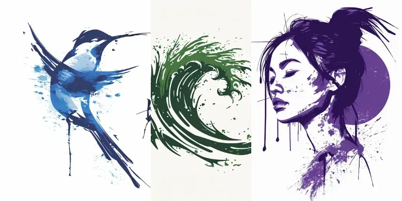 Splash Ink Logos generated by undefined