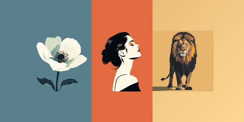 Monochromatic Illustrations generated by undefined