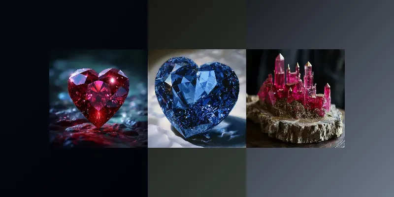 Gemstone Objects generated by undefined