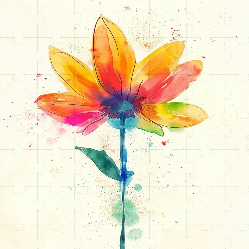 Natural Media Illustrations
