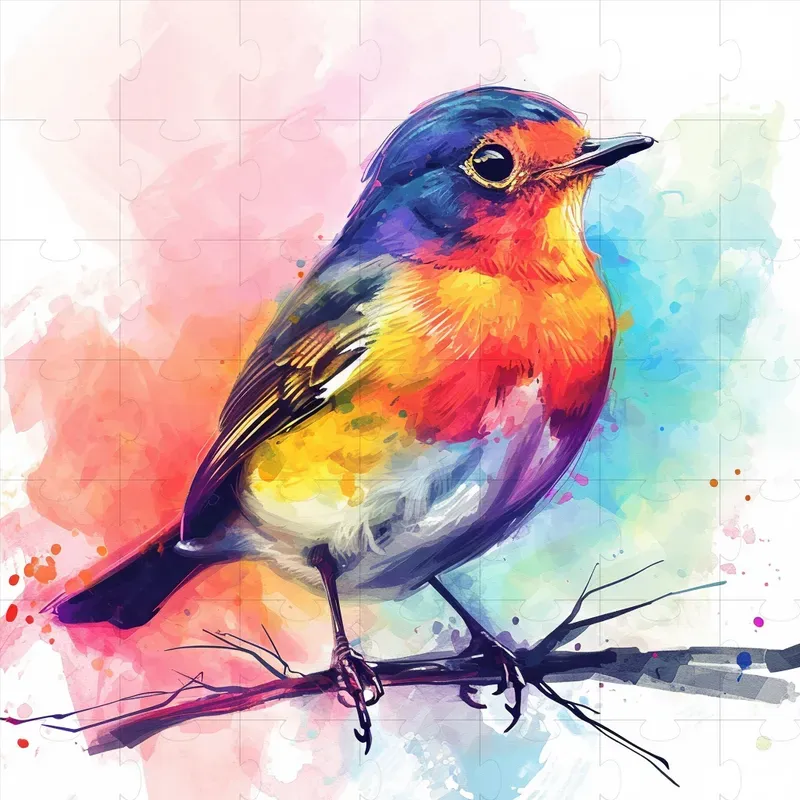 Natural Media Illustrations