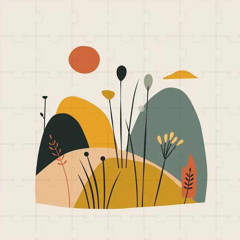 Earthy Colors Illustrations