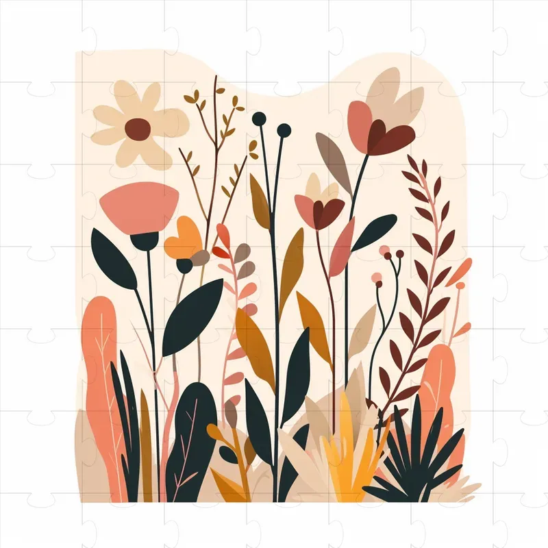 Earthy Colors Illustrations