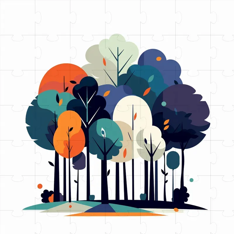 Jewel Colors Illustrations