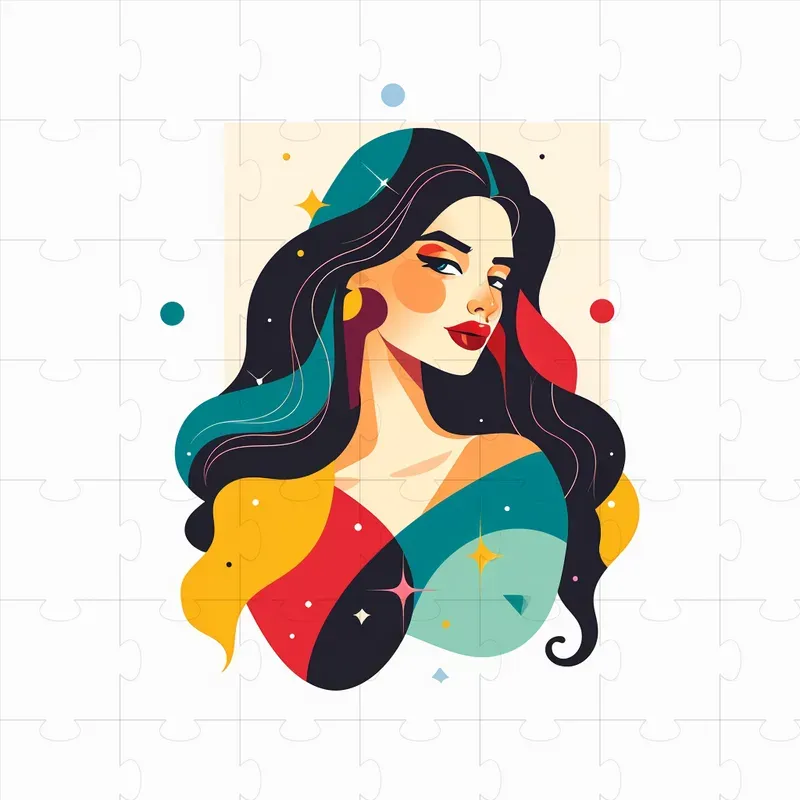 Jewel Colors Illustrations