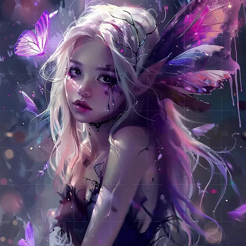 Purple Fantasy Illustration