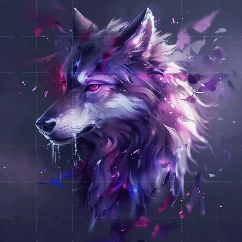 Purple Fantasy Illustration