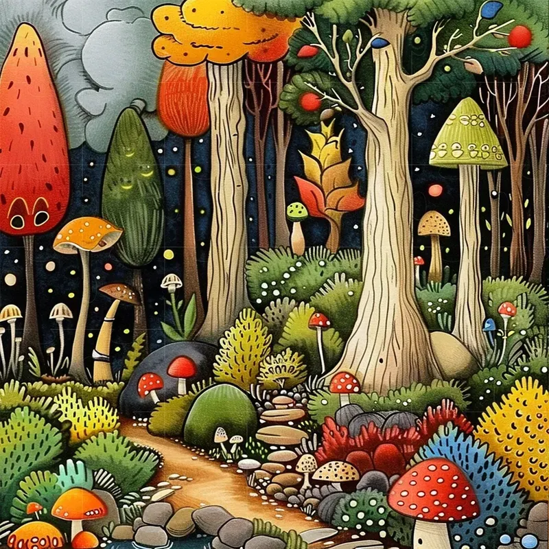 Cartoonish Whimsical Worlds