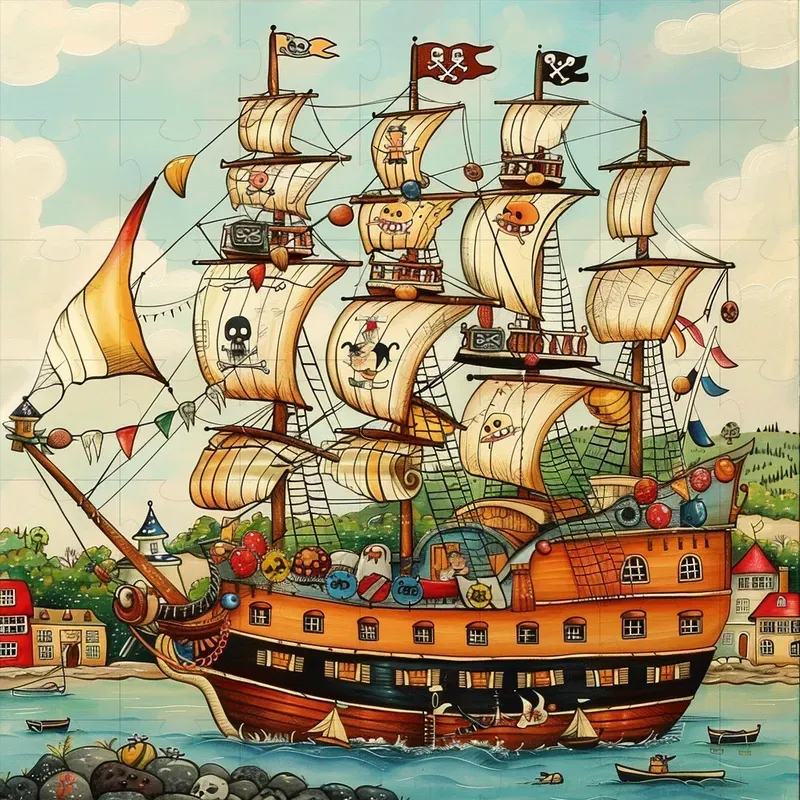 Cartoonish Whimsical Worlds