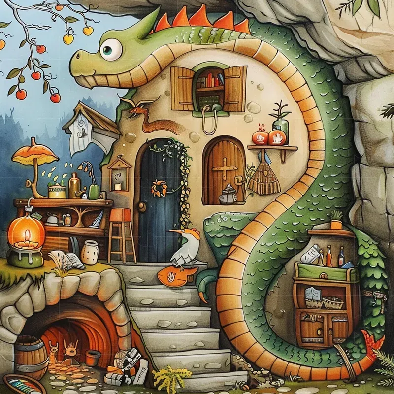 Cartoonish Whimsical Worlds