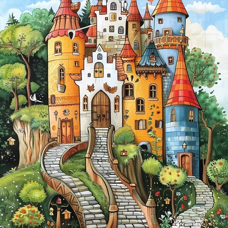 Cartoonish Whimsical Worlds