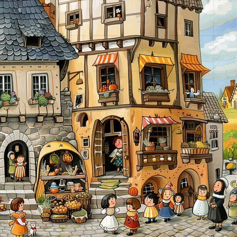 Cartoonish Whimsical Worlds