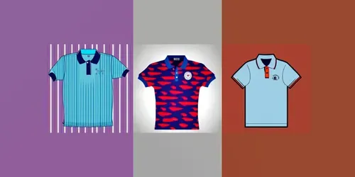 Cartoon Polo Shirts generated by stable-diffusion