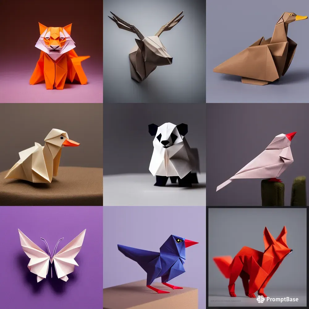 Cute Origami Animals