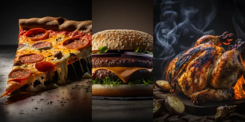 Stunning Food Images generated by undefined