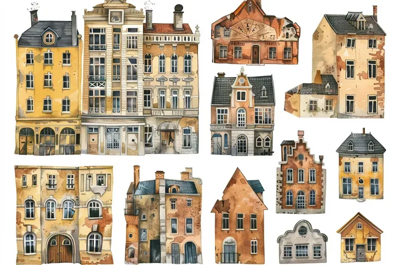 Scrapbook Vintage Junkbook Stickers