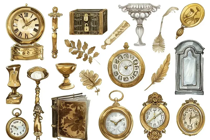 Scrapbook Vintage Junkbook Stickers