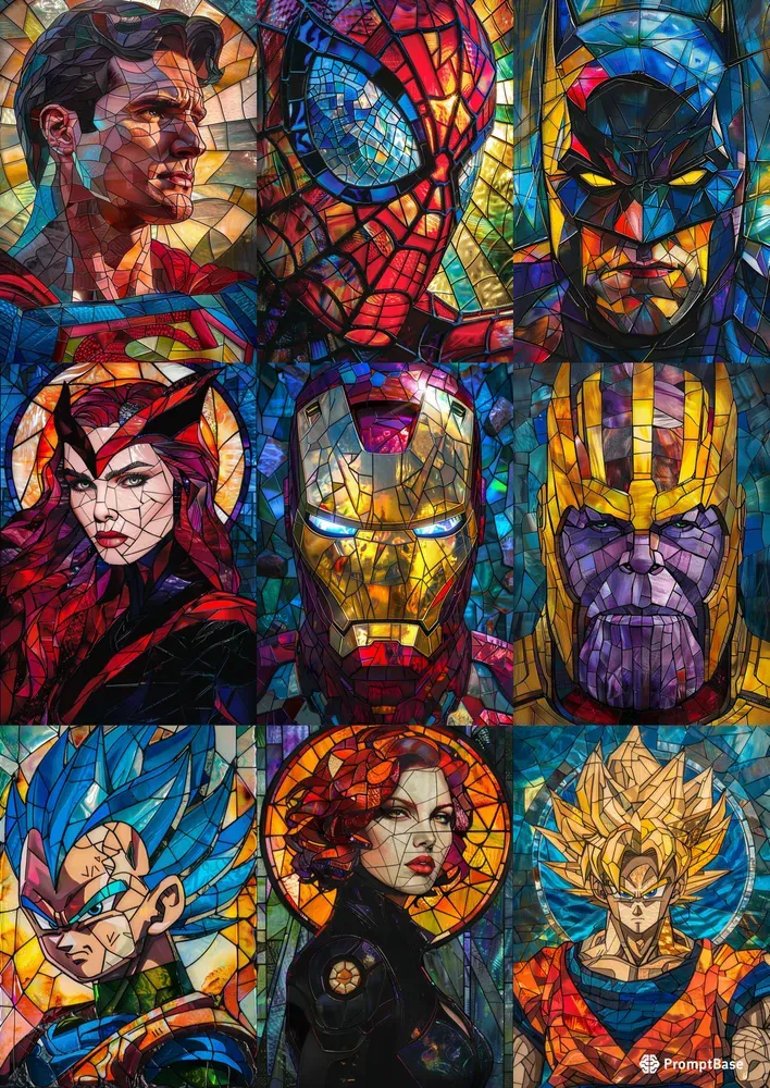 Stained Glass Tributes To Heroes