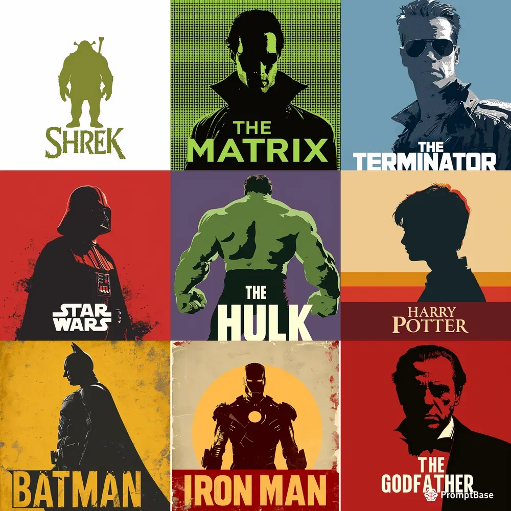 Neat Movie Posters With Text