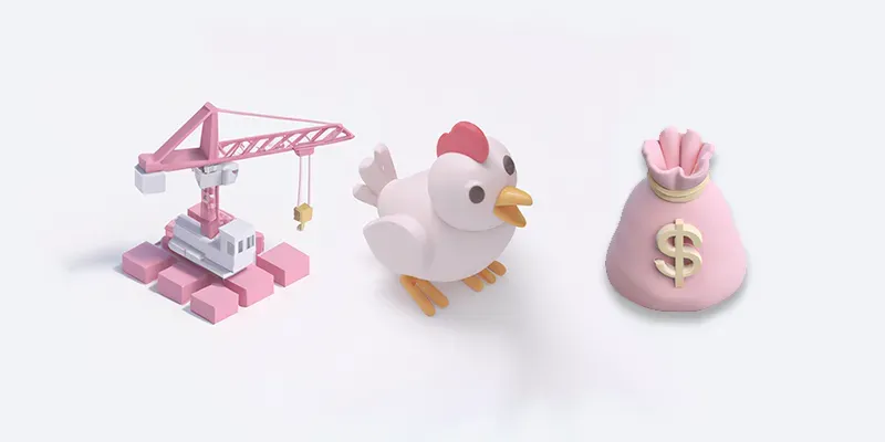 Pastel 3D Models For Everyday Use generated by undefined