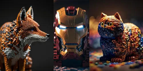 Lego Style Characters generated by midjourney