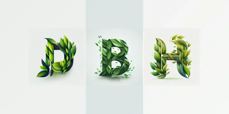 Futuristic Letter Illustrations generated by undefined