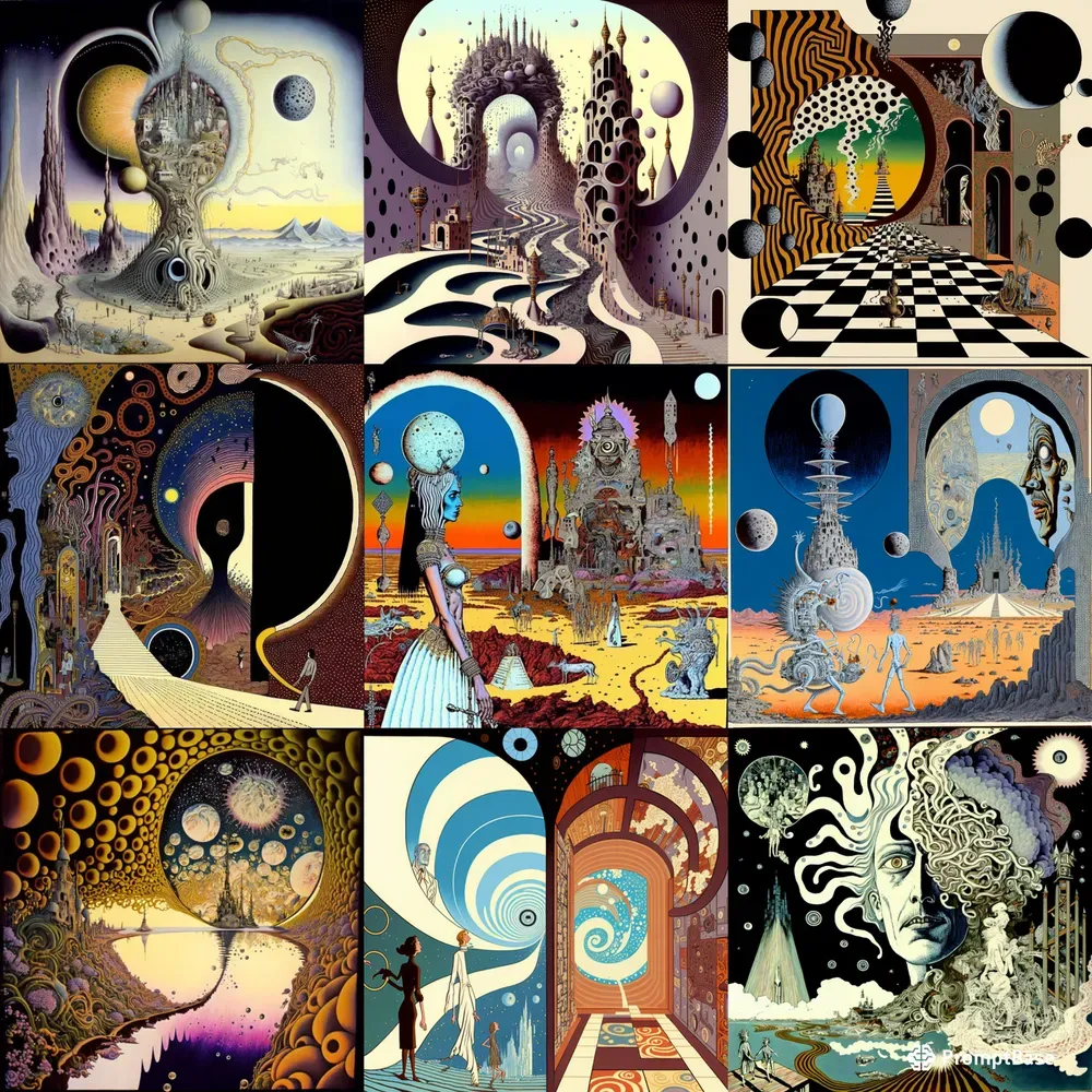 Vibrant Abstract Stories