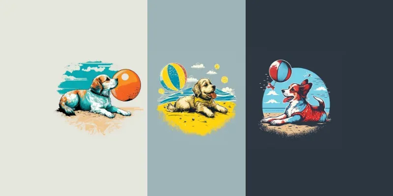 Summer Pet T-shirts generated by undefined