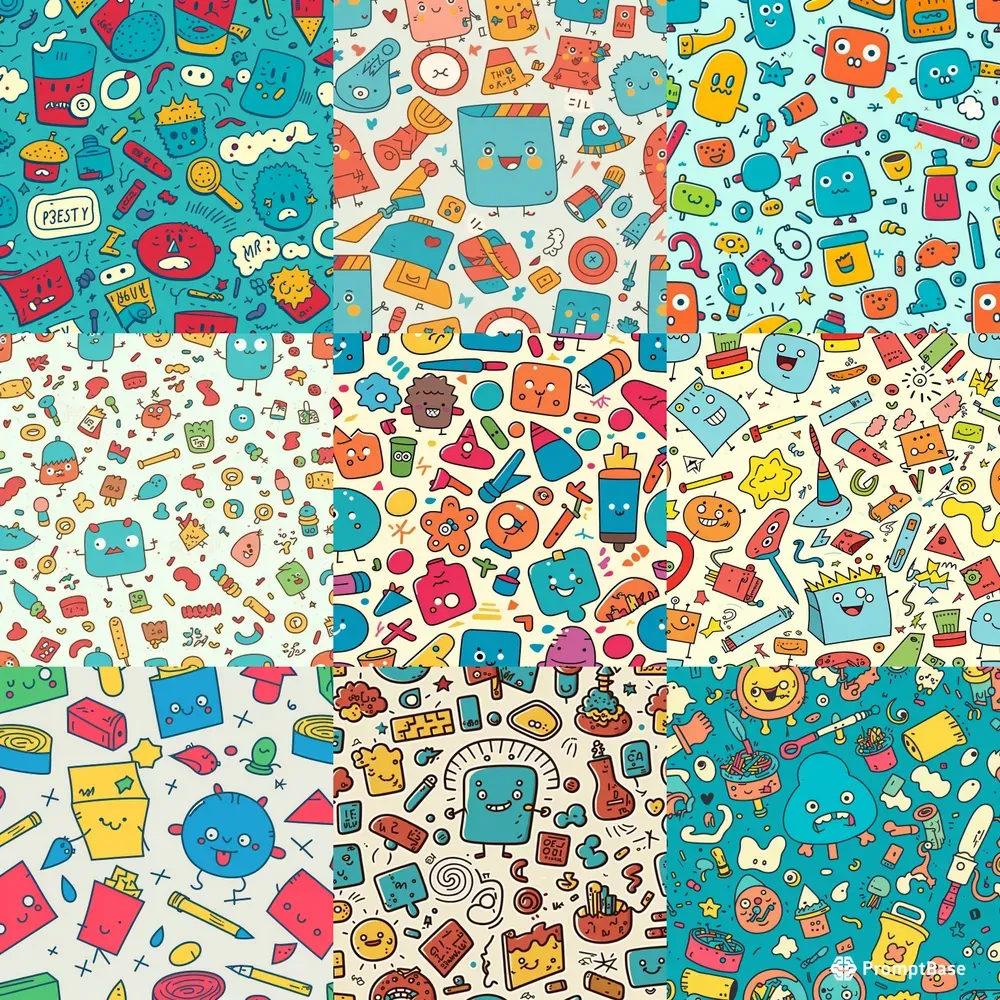Cute Doodle Patterns