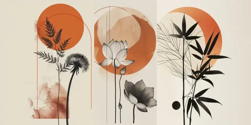 Stylish Minimalist Plants generated by undefined