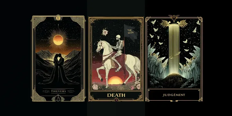 Fantasy Tarot Cards generated by undefined