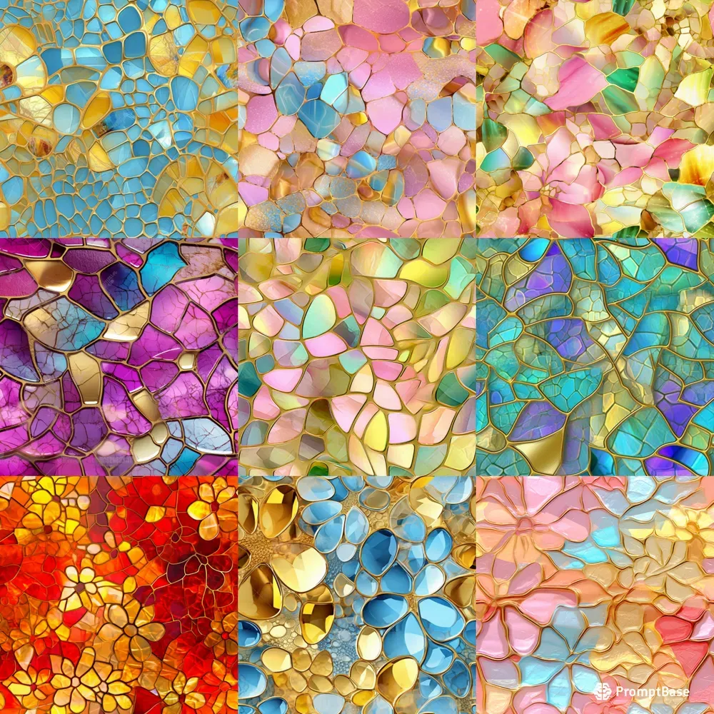 Seamless Glass Work Background
