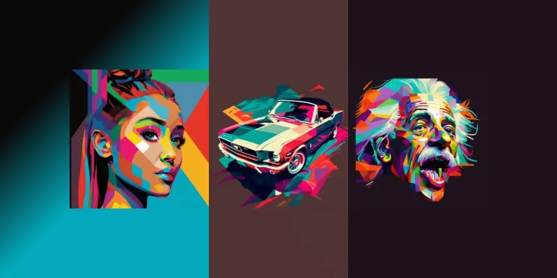 Cubist Art Illustrations generated by undefined