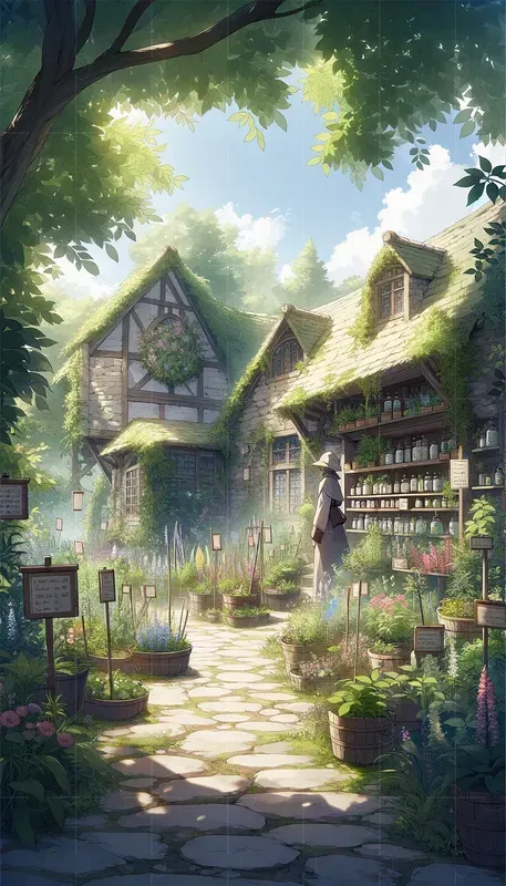 Anime-style Sceneric Phone Wallpapers