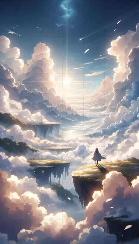 Anime-style Sceneric Phone Wallpapers
