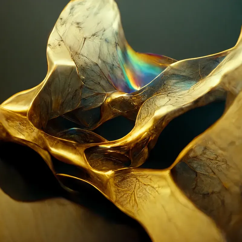 Abstract Holographic Gold