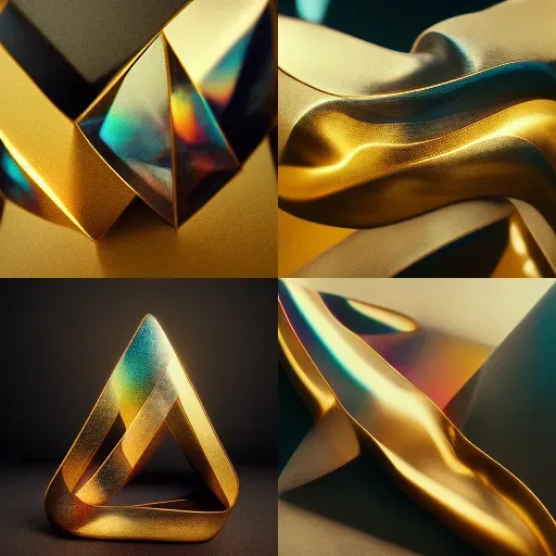 Abstract Holographic Gold