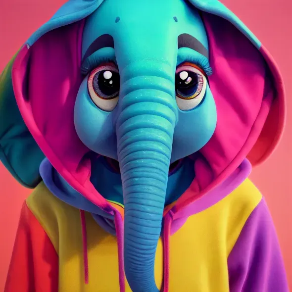 Cute Animals Wearing Hoodies
