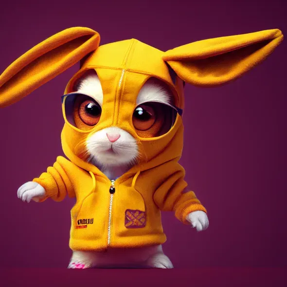Cute Animals Wearing Hoodies